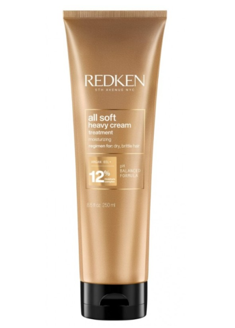 Маска-крем для сухого і ламкого волосся Redken All Soft Heavy Cream Super Treatment Mask 250 мл