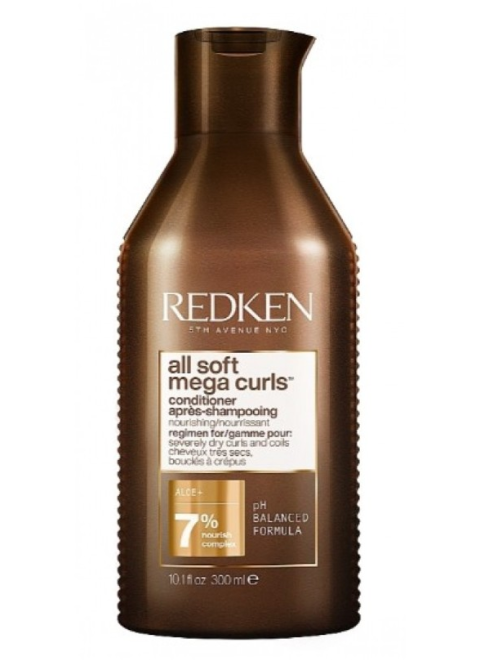 Кондиціонер для живлення дуже сухого кучерявого волосся Redken All Soft Mega Curls Conditioner 300 мл