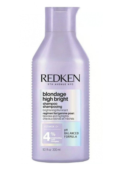 Шампунь для блиску волосся для освітленого волосся Redken Blondage High Bright Shampoo 300 мл