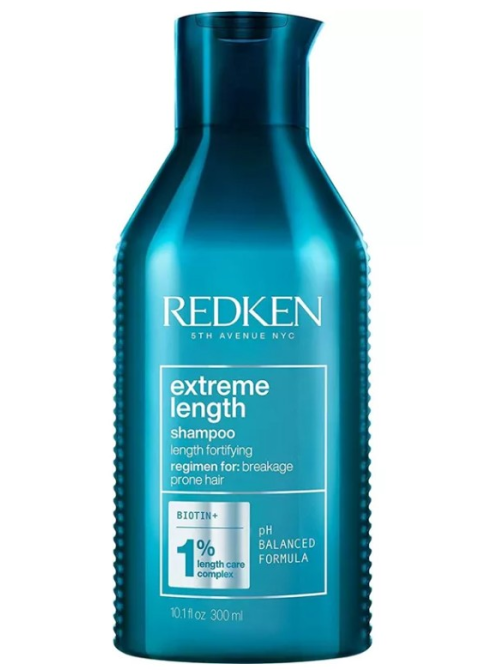Шампунь з біотином для зміцнення довгого волосся Redken Extreme Length Shampoo 300 мл