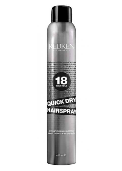 Лак для волосся сильної фіксації для завершення укладання 18 Redken Styling Quick Dry Hairspray 400 мл