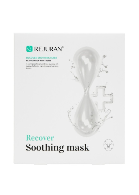 Заспокійлива тканева маска для відновлення шкіри Rejuran Recover Soothing Mask Single 5 шт по 25 мл