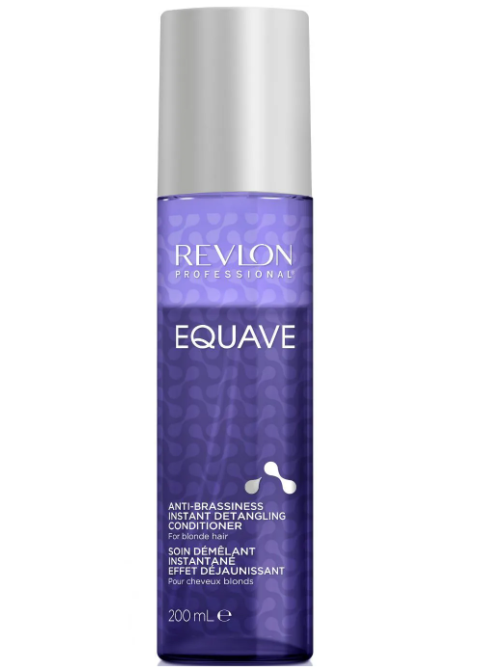 Двофазний кондиціонер-спрей для блонду Revlon Professional Equave Anti-Brassiness Instant Detangling Conditioner 200 мл