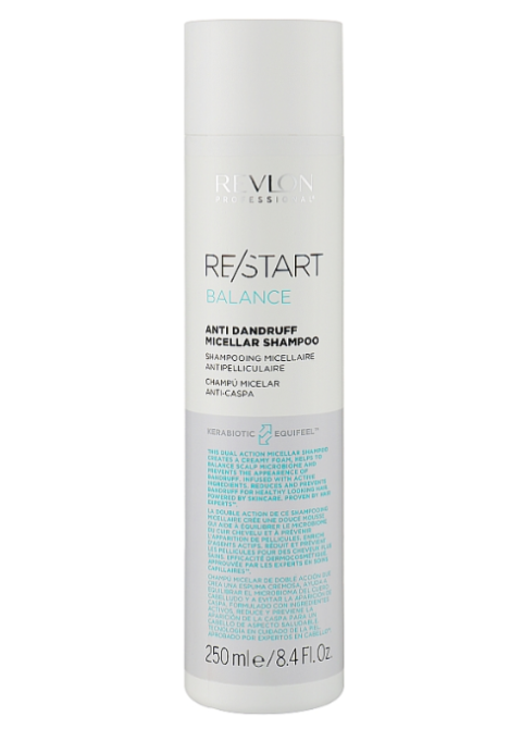 Шампунь проти лупи Revlon Professional Restart Balance Anti-Dandruff Micellar Shampoo
