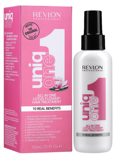 Спрей-маска для волосся з ароматом Лотоса Revlon Professional Uniq One All In One Lotus Hair Treatment 150 мл