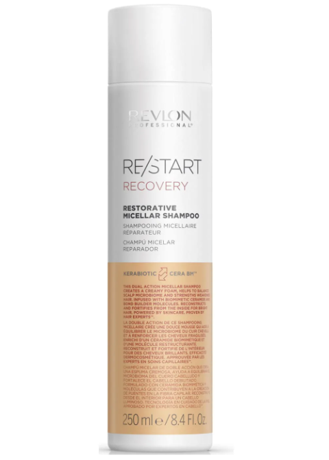 Відновлюючий міцелярний шампунь для волосся Revlon Professional Restart Recovery Restorative Micellar Shampoo