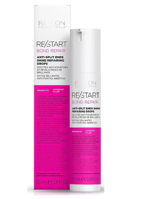 Відновлювальна сироватка для волосся проти посічених кінчиків Revlon Professional Restart Bond Repair Anti-Split Ends Shine 50 мл