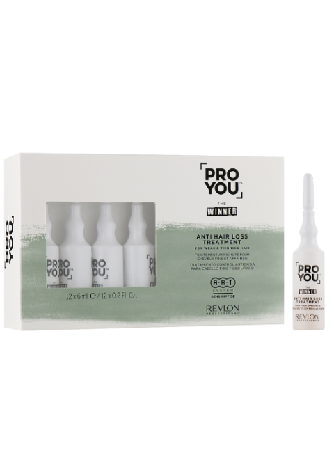 Засіб в ампулах проти випадіння волосся Revlon Professional Pro You Winner Anti-Hair Loss Treatment 6 шт по 12 мл