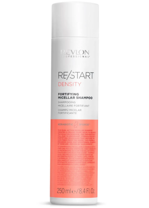 Зміцнюючий міцелярний шампунь від випадіння волосся Revlon Professional Restart Density Fortifying Shampoo