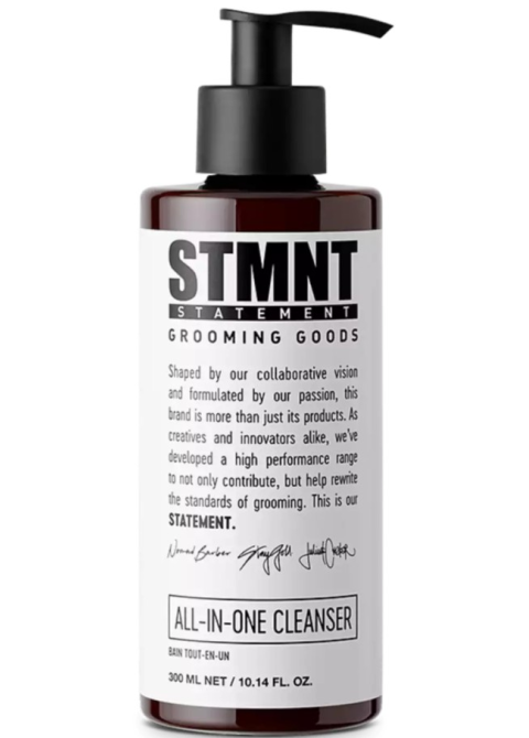 Шампунь для волосся, бороди, обличчя та тіла STMNT Statement Grooming Goods All In One Cleanser