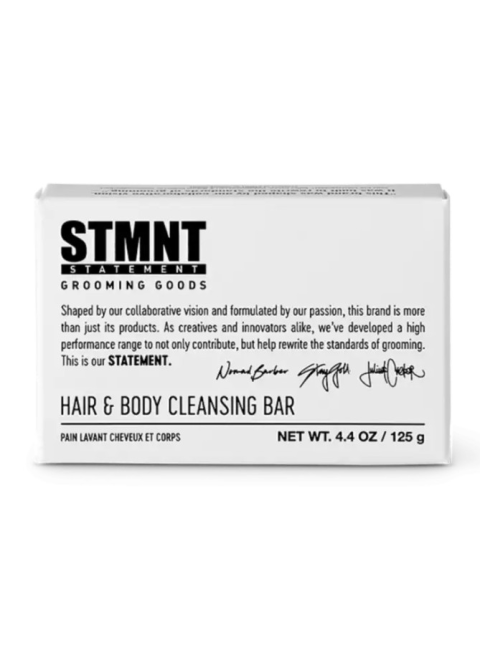 Очищуюче мило для волосся, обличчя та тіла STMNT Statement Grooming Goods Hair & Body Cleansing Bar 125 г