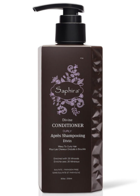 Кондиціонер для кучерявого волосся мінеральний Saphira Divine Curly Conditioner