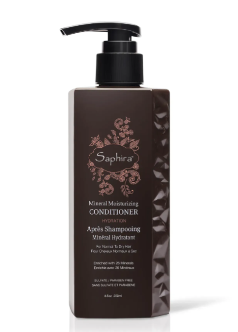 Кондиціонер для зволоження волосся мінеральний Saphira Hydration Mineral Moisturizing Conditioner