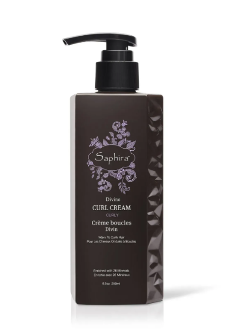 Крем для кучерявого волосся мінеральний Saphira Divine Curl Cream 250 мл