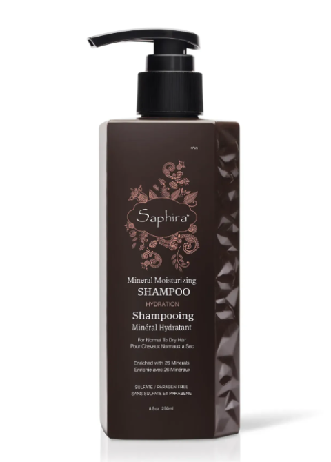 Шампунь для зволоження волосся мінеральний Saphira Hydration Mineral Moisturizing Shampoo