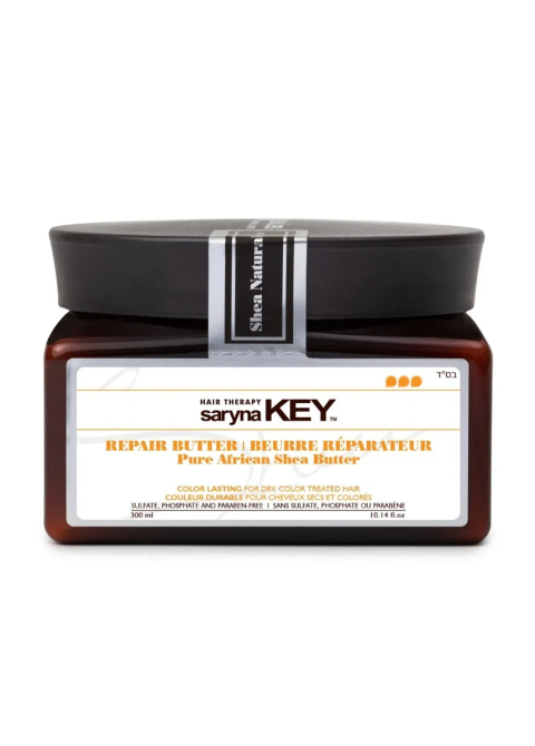 Відновлююча маска-крем для фарбованого волосся Saryna Key Pure African Shea Butter