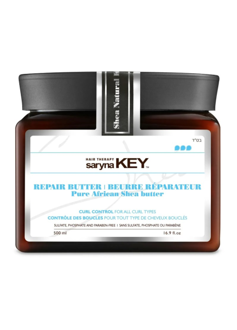 Відновлююча маска-крем для кучерявого волосся Saryna Key Pure African Shea Butter 