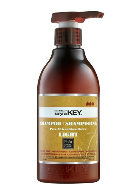Відновлюючий шампунь із полегшеною формою Saryna Key Light Pure African Shea Butter Shampoo