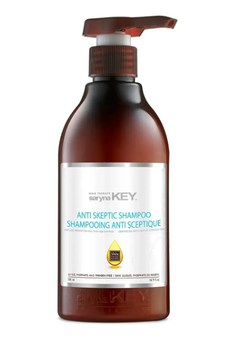 Шампунь проти випадіння волосся відновлюючий Антискептик Saryna Key Unique Pro Anti Skeptic Shampoo 500 мл