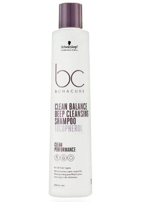 Шампунь для глибокого очищення Schwarzkopf BC Bonacure Clean Balance Deep Cleansing Shampoo