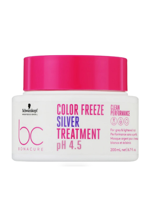 Маска для нейтралізації небажаної жовтизни волосся Schwarzkopf BC Bonacure Color Freeze Silver Treatment pH 4.5