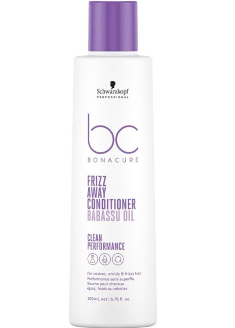 Кондиціонер для гладкості жорсткого, неслухняного волосся Schwarzkopf BC Bonacure Frizz Away Conditioner