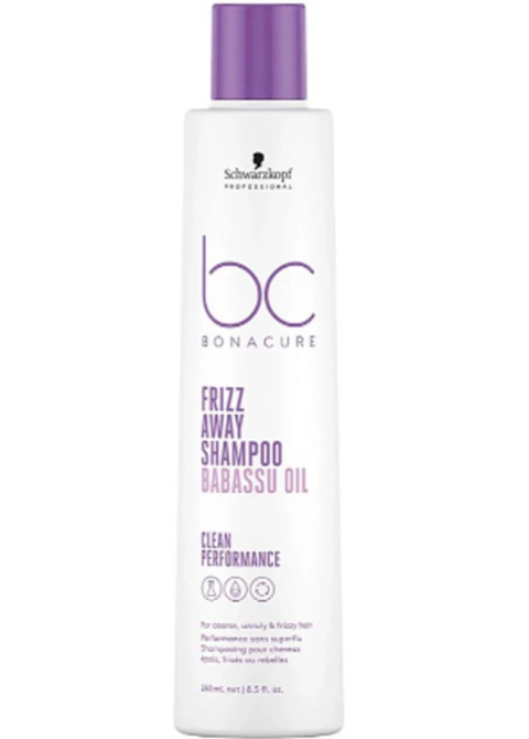 Шампунь для гладкості жорсткого, неслухняного волосся Schwarzkopf BC Bonacure Frizz Away Shampoo
