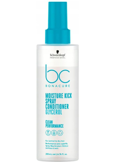 Спрей-кондиціонер для зволоження волосся Schwarzkopf BC Bonacure Moisture Kick Spray-Conditioner