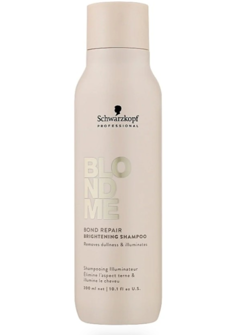 Шампунь для візуального освітлення волосся Schwarzkopf BlondMe Bond Repair Brightening Shampoo