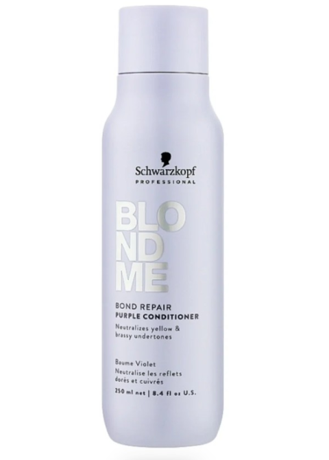 Фіолетовий кондиціонер для волосся Schwarzkopf Blondme Bond Repair Purple Conditioner
