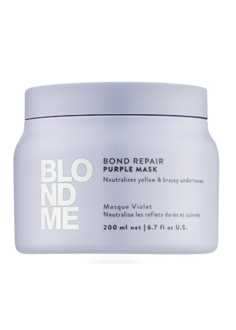 Фіолетова маска для волосся Schwarzkopf BlondMe Bond Repair Purple Mask