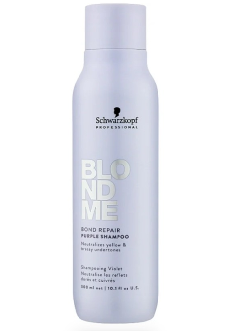 Фіолетовий шампунь для волосся Schwarzkopf BlondMe Bond Repair Purple Shampoo