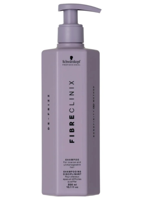 Шампунь для жорстокого та неслухняного волосся Schwarzkopf Fibre Clinix De-Frizz Shampoo 300 мл