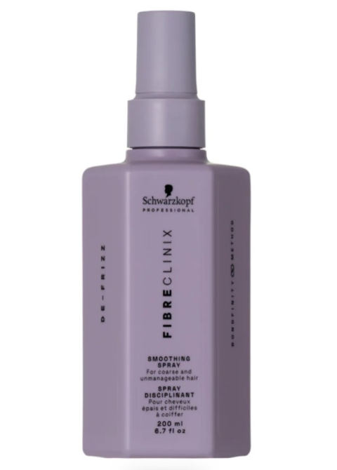 Розгладжуючий спрей для жорстокого та неслухняного волосся Schwarzkopf Fibre Clinix De-Frizz Smoothing Spray 200 мл