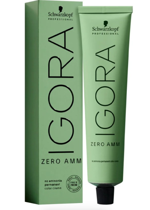 Безаміачна крем-фарба для волосся Schwarzkopf Professional Igora Zero Amm 60 мл