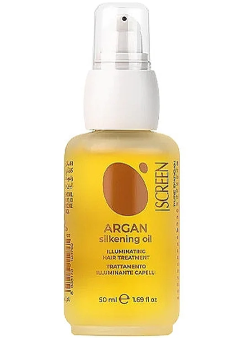 Арганова олія для блиску волосся Screen Argan Silkening Oil 50 мл