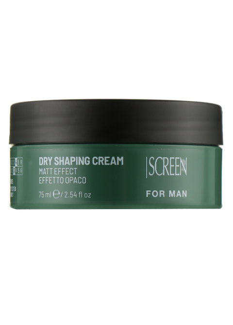 Крем з матовим ефектом середньої фіксації Screen For Man Dry Shaping Cream 75 мл