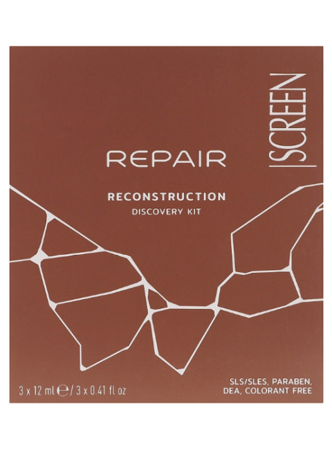 Набір із трьох кроків для внутрішньої реконструкції волосся Screen Repair Reconstruction Discovery Kit 1 шт