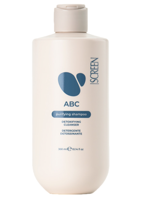 Очищуючий та детоксикуючий шампунь для жирної шкіри голови Screen ABC Purifying Shampoo 300 мл