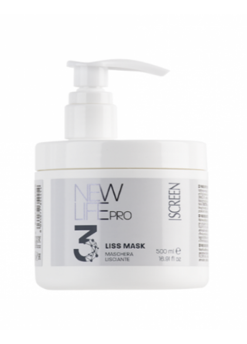 Розгладжуюча маска для волосся Screen New Life Pro Liss Mask 500 мл