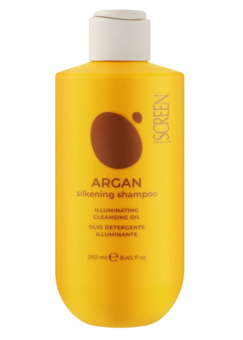 Шампунь для надання шовковистості волоссю Screen Pure D’Argan Oil Treatment Silkening Shampoo