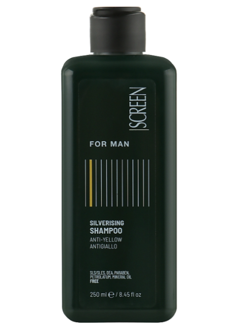 Шампунь з антижовтим ефектом Screen For Man Silverising Shampoo 250 мл