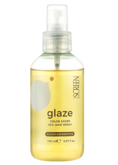 Спрей для захисту кольору волосся Screen Purest Glaze Color Saver Veg Hair Spray 150 мл