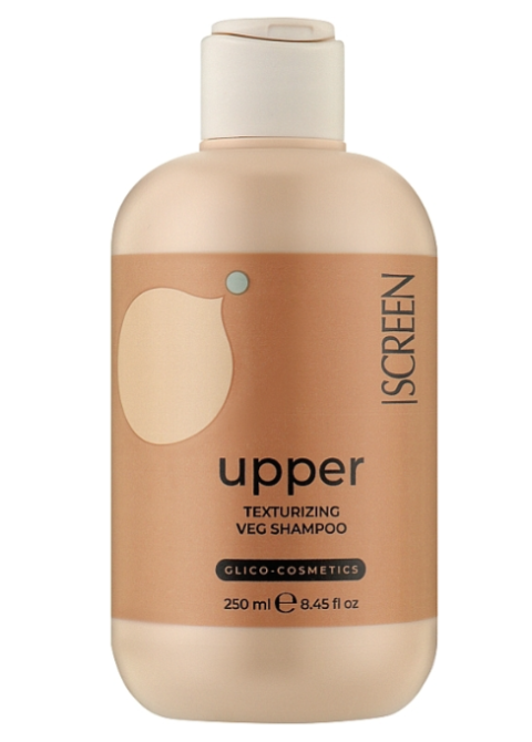 Текстуруючий шампунь для об'єму волосся Screen Purest Upper Texturizing Veg Shampoo