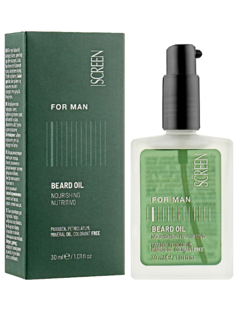 Живильна олія для бороди Screen For Man Beard Oil 30 мл