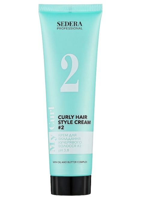 Крем для кучерявого волосся середньої фіксації 2 Sedera Professional My Curl Curly Hair Style Cream 2 150 мл