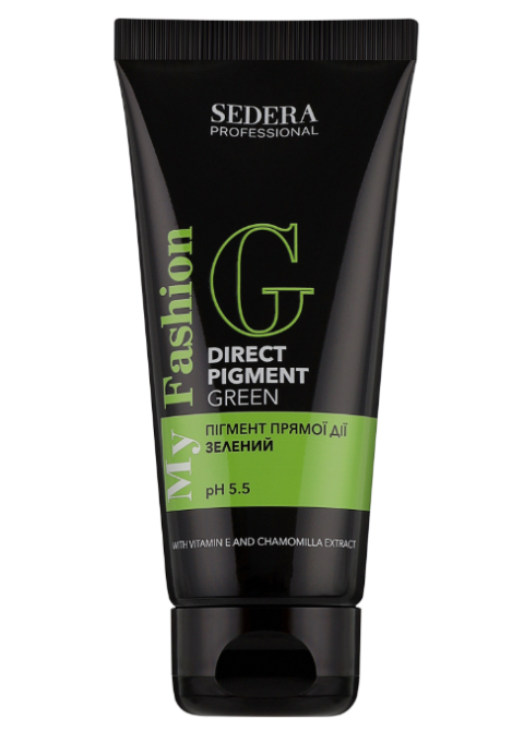 Пігмент прямої дії Зелений Sedera Professional My Fashion Green 100 мл