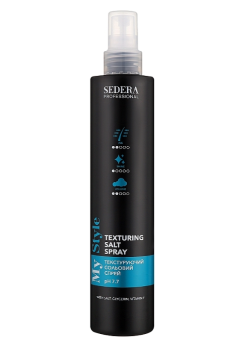 Текстуруючий сольовий спрей для волосся Sedera Professional My Style Texturizing Salt Spray 250 мл