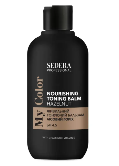 Живильний тонуючий бальзам Лісовий горіх Sedera Professional My Color Nourishing Toning Balm 250 мл