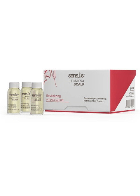 Ампули проти випадання волосся Sensus Illumyna Scalp Revitalizing Intense Lotion 12*10 мл